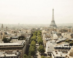 Фотообои Панорама Парижа
